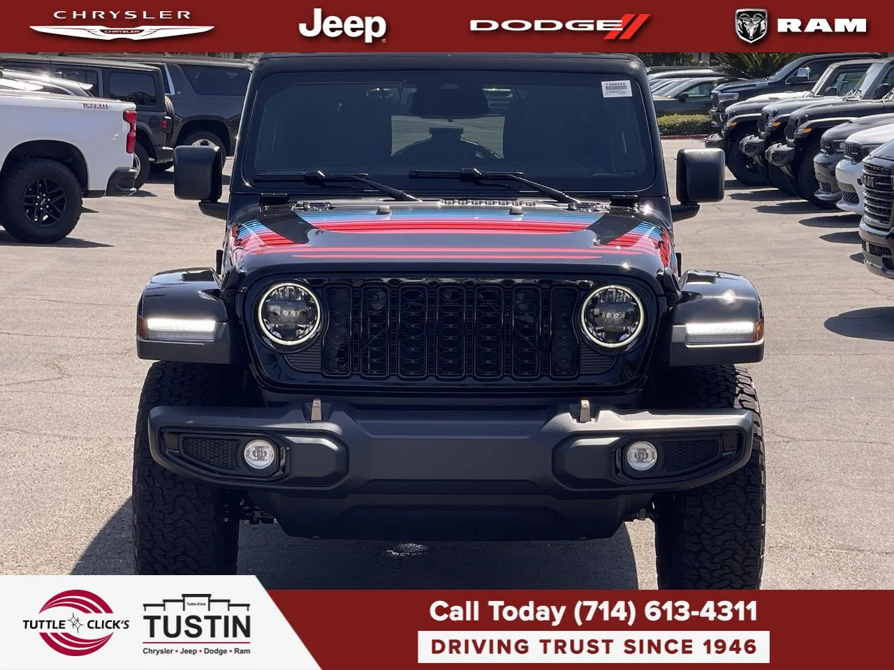 New 2026 Black Clear-Coat Exterior Paint Jeep Rewind image 8