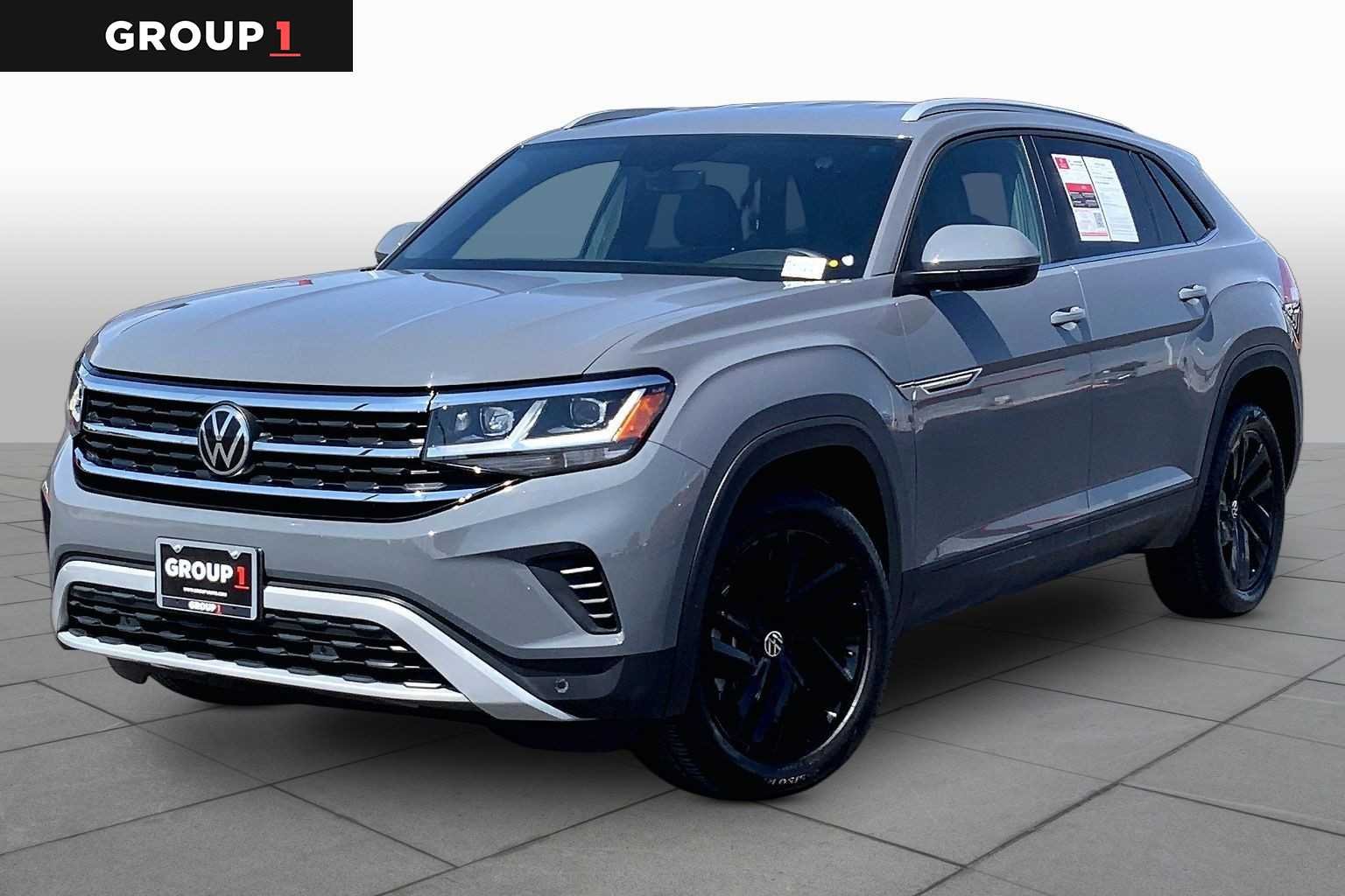 Pre-Owned 2021 Volkswagen Atlas Cross Sport 3.6L V6 SE W/Technology