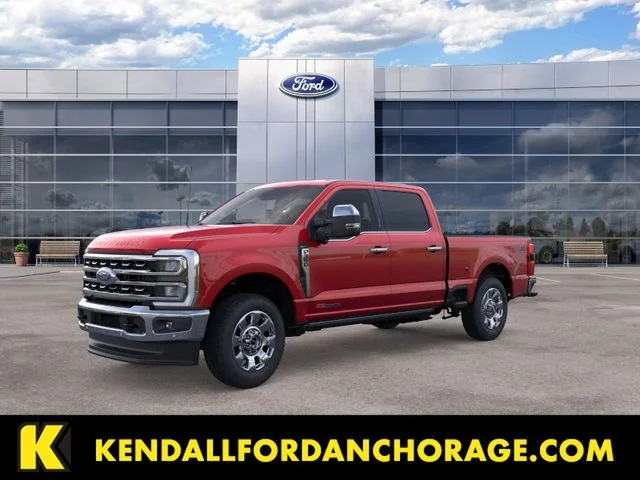 New 2026 Ruby Red Metallic Ford Lariat image 1