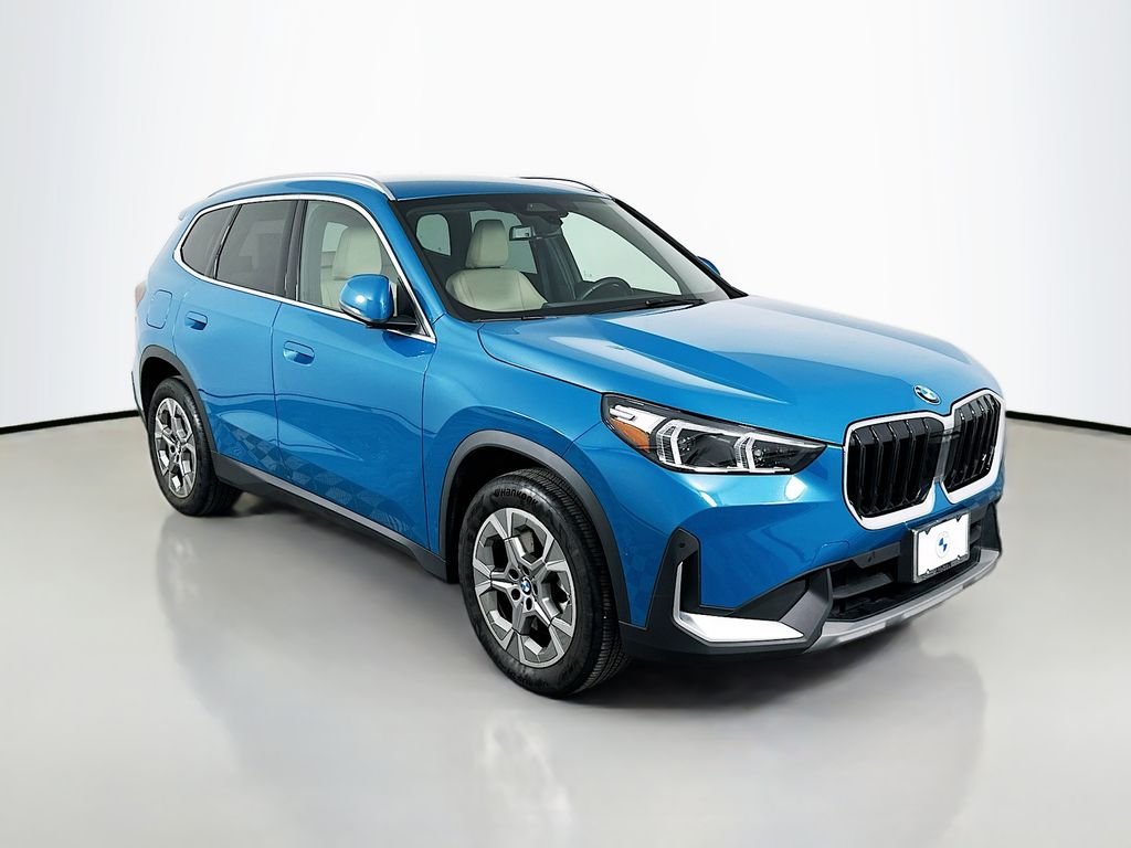 Certified Used 2023 Blue Bay Lagoon Metallic BMW xDrive28i image 3