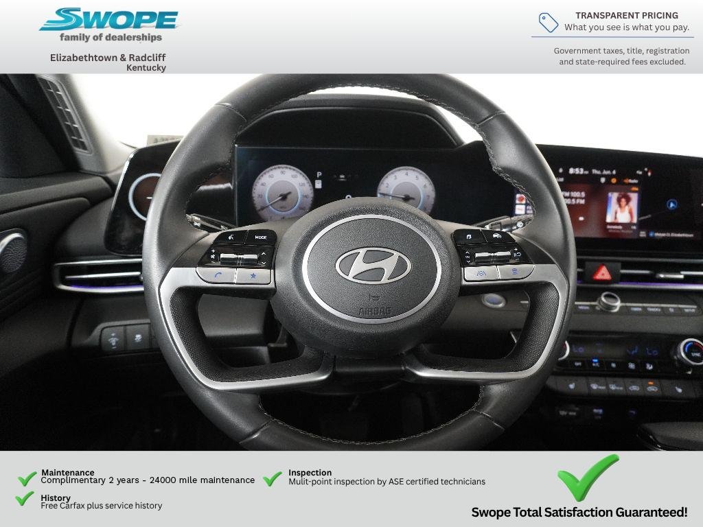 Used 2025 Ultimate Red Hyundai SEL Convenience image 16