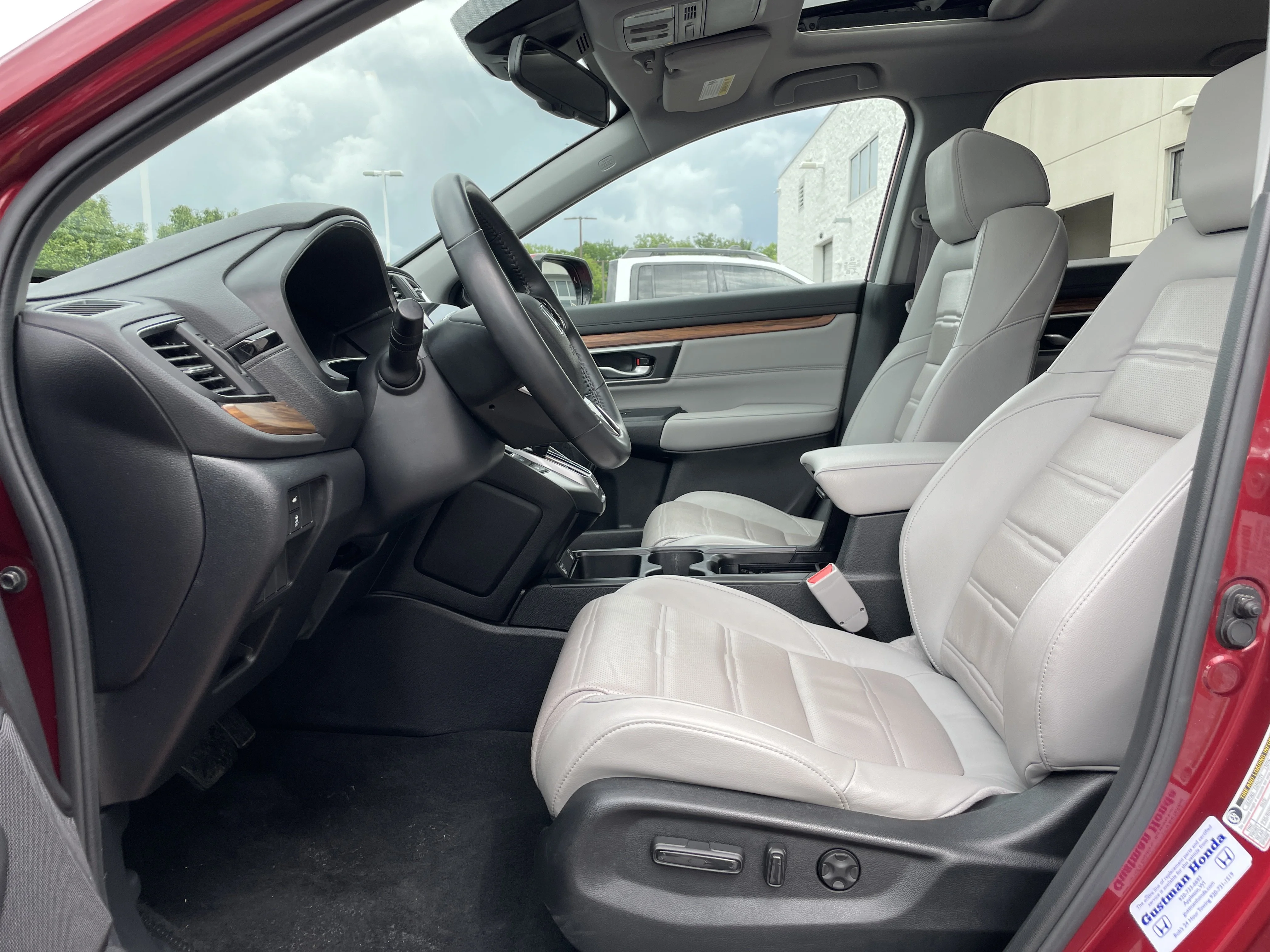 Certified Used 2021 Radiant Red Metallic Honda AWD EX-L image 59