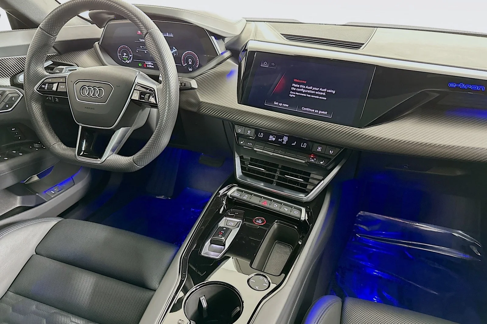 Used 2022 Daytona Gray Pearl Effect Audi Prestige image 6