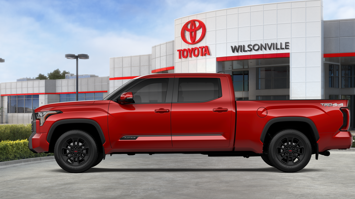 New 2026 Supersonic Red Toyota Platinum image 4