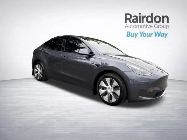 Used 2023 Gray Tesla Long Range image 1