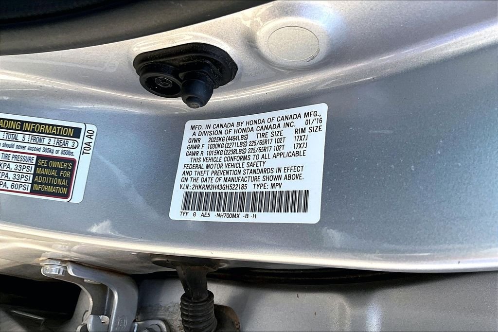 Used 2016 Silver Honda SE image 32