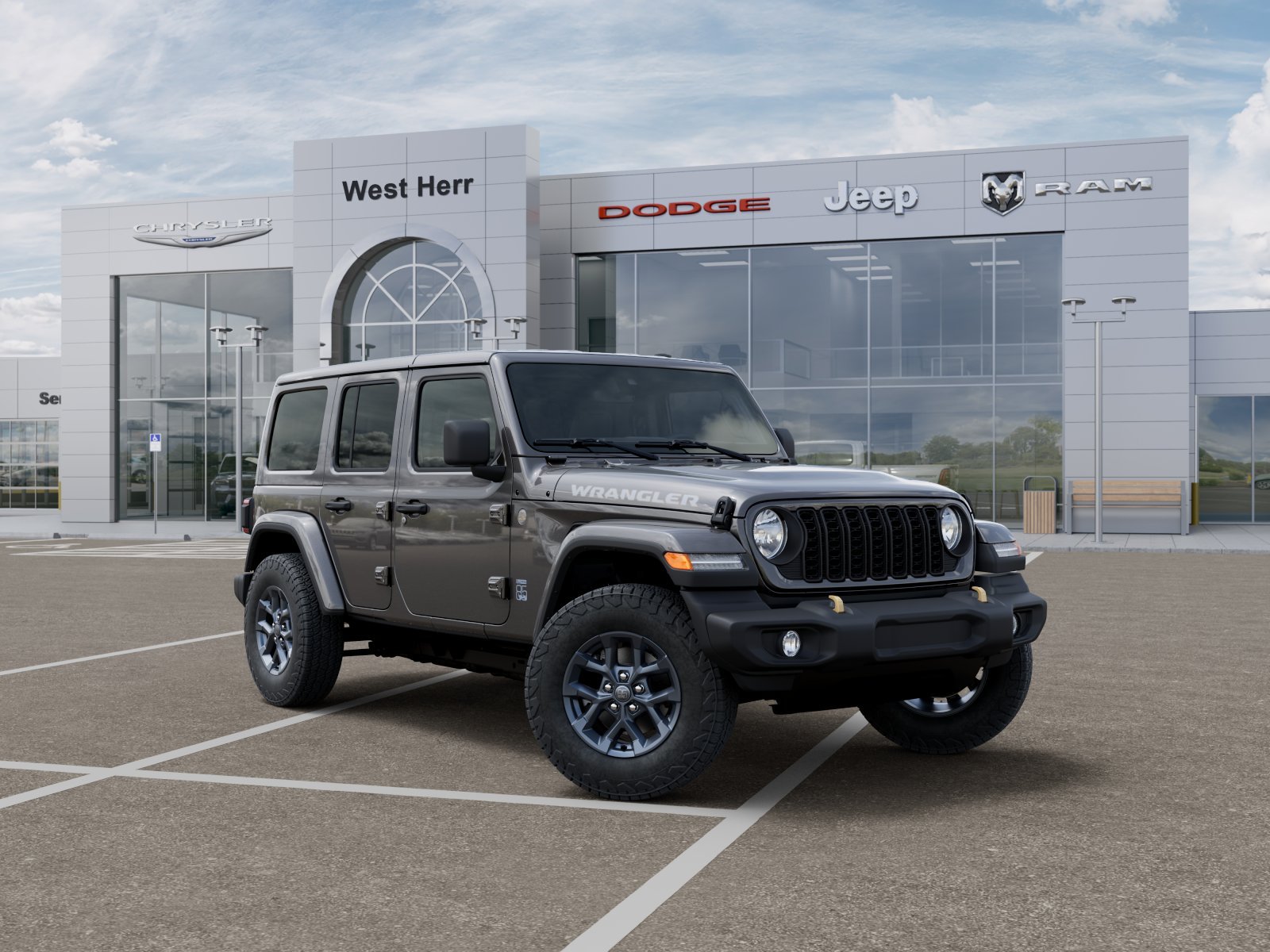 New 2026 Granite Crystal Metallic Clear-Coat Exterior Paint Jeep WRANGLER 4-DOOR 85TH ANNIVERSA image 31