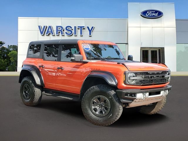Certified Used 2022 Orange Ford Raptor image 1