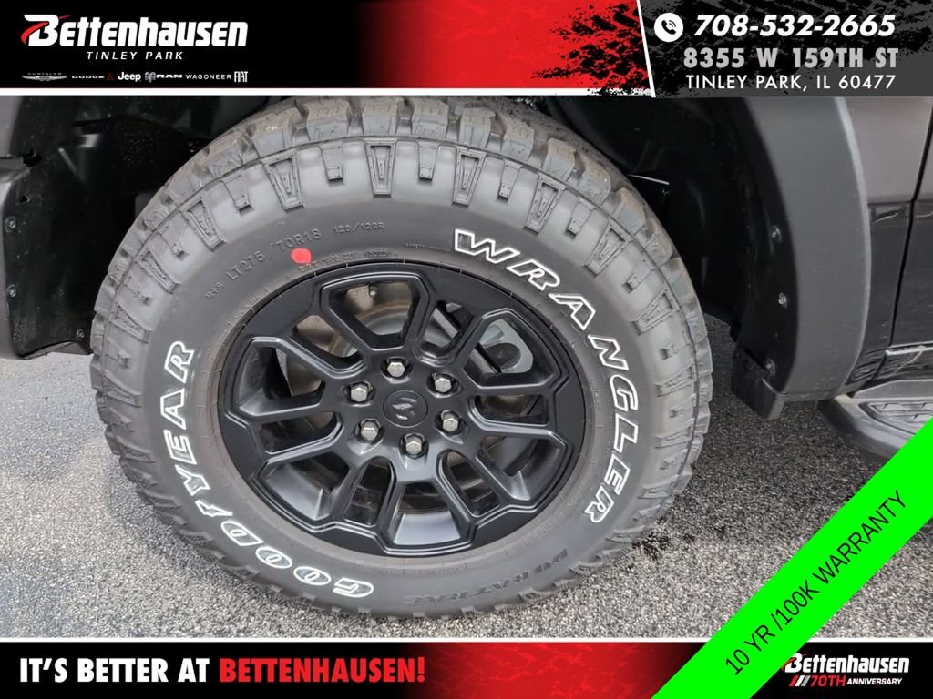 New 2026 Granite Crystal Metallic Clear-Coat Exterior Paint RAM Rebel image 9