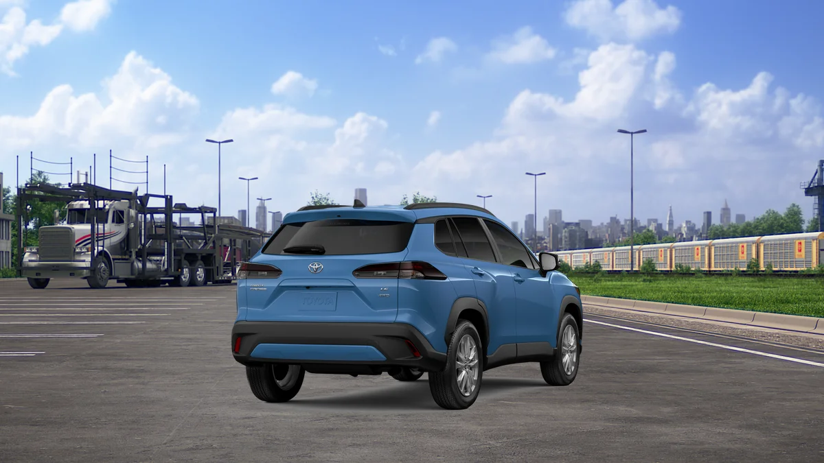 New 2026 Cavalry Blue Toyota LE image 9