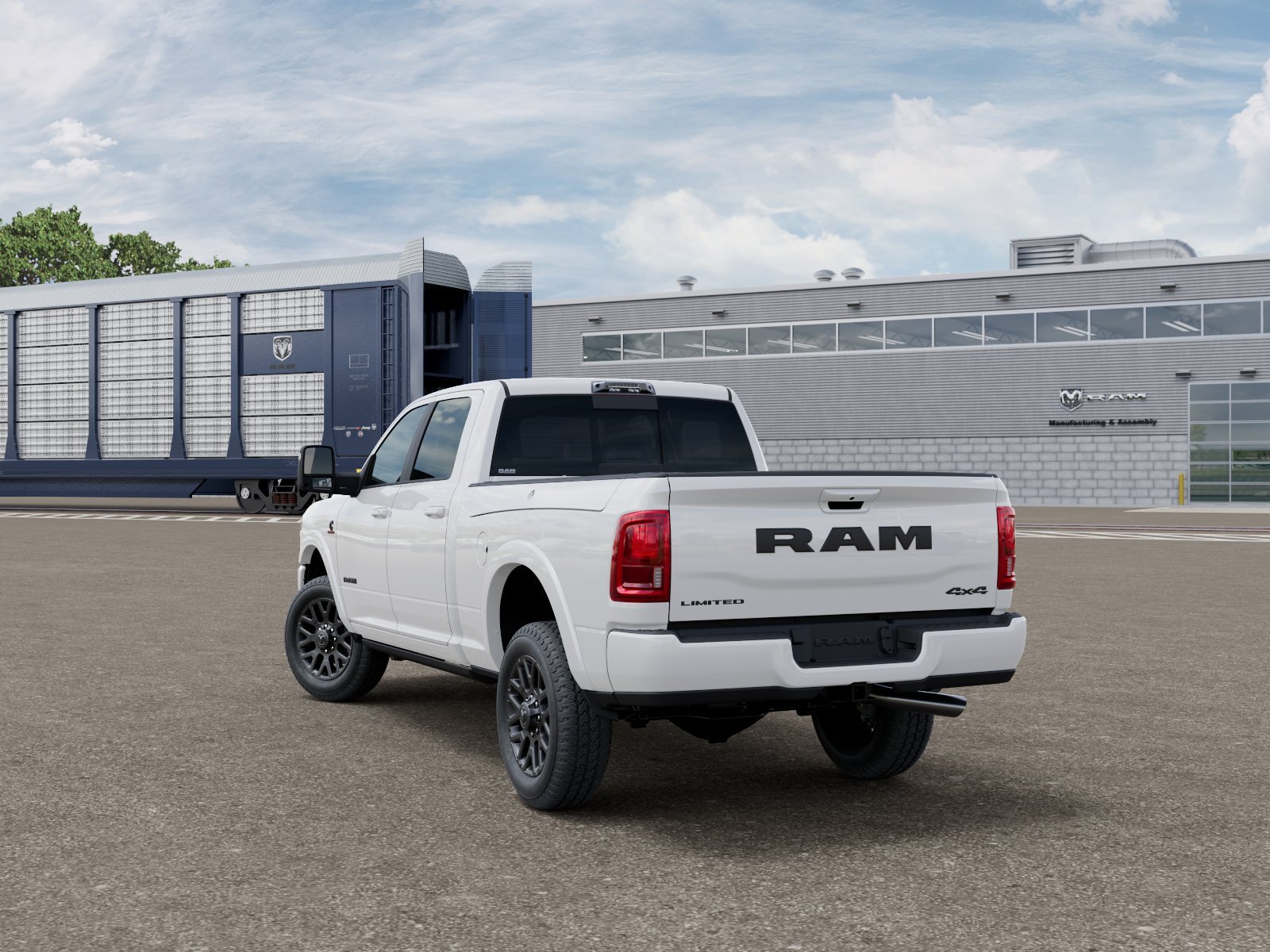 New 2026 Bright White Clearcoat RAM Limited image 24