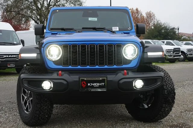 New 2026 Hydro Blue Pearl-Coat Exterior Paint Jeep Rubicon image 3