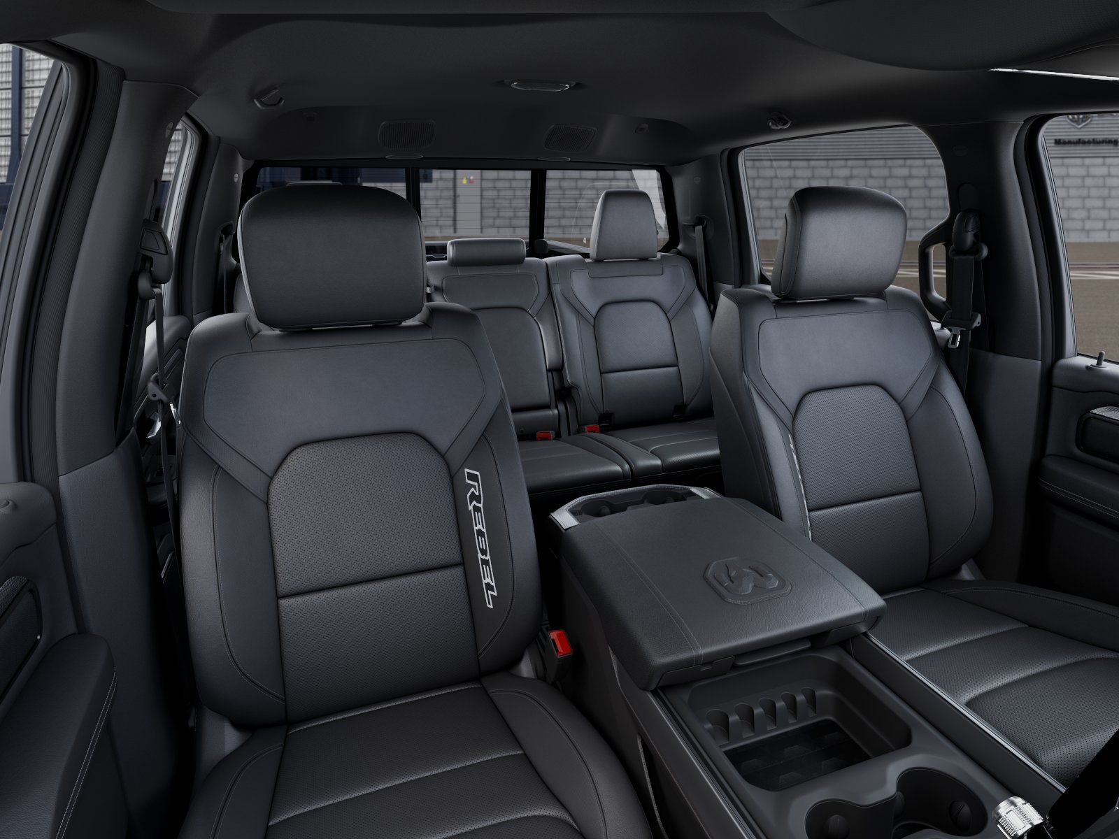 New 2026 Diamond Black Crystal Pearl-Coat Exterior Paint RAM Rebel image 28