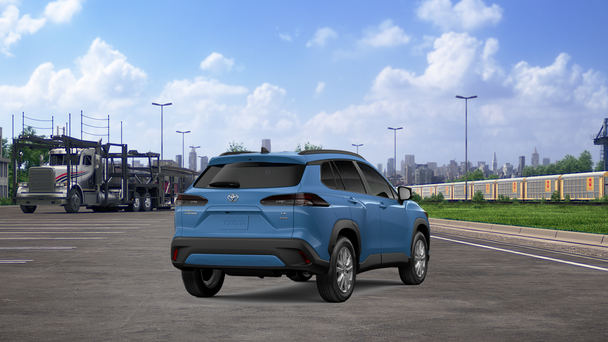 New 2026 Cavalry Blue Toyota LE image 9