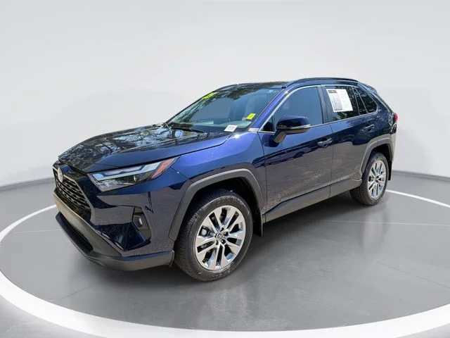 Used 2025 Blue Toyota XLE Premium image 1