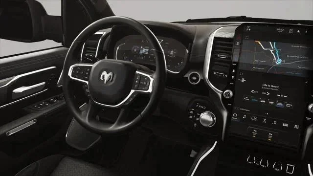 New 2026 Hydro Blue Pearl-Coat Exterior Paint RAM Laramie image 21