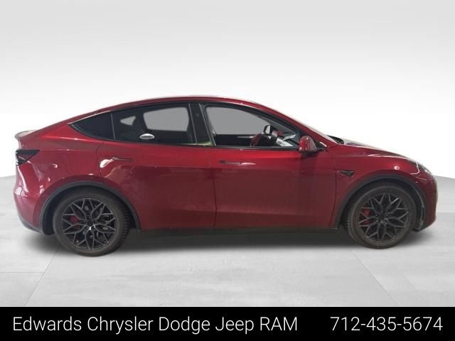 Used 2024 Red Tesla Performance image 9