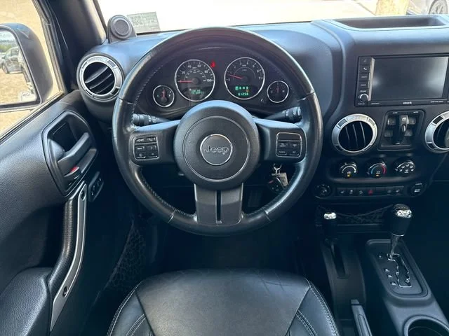 Used 2014 Black Clearcoat Jeep Unlimited Rubicon image 13