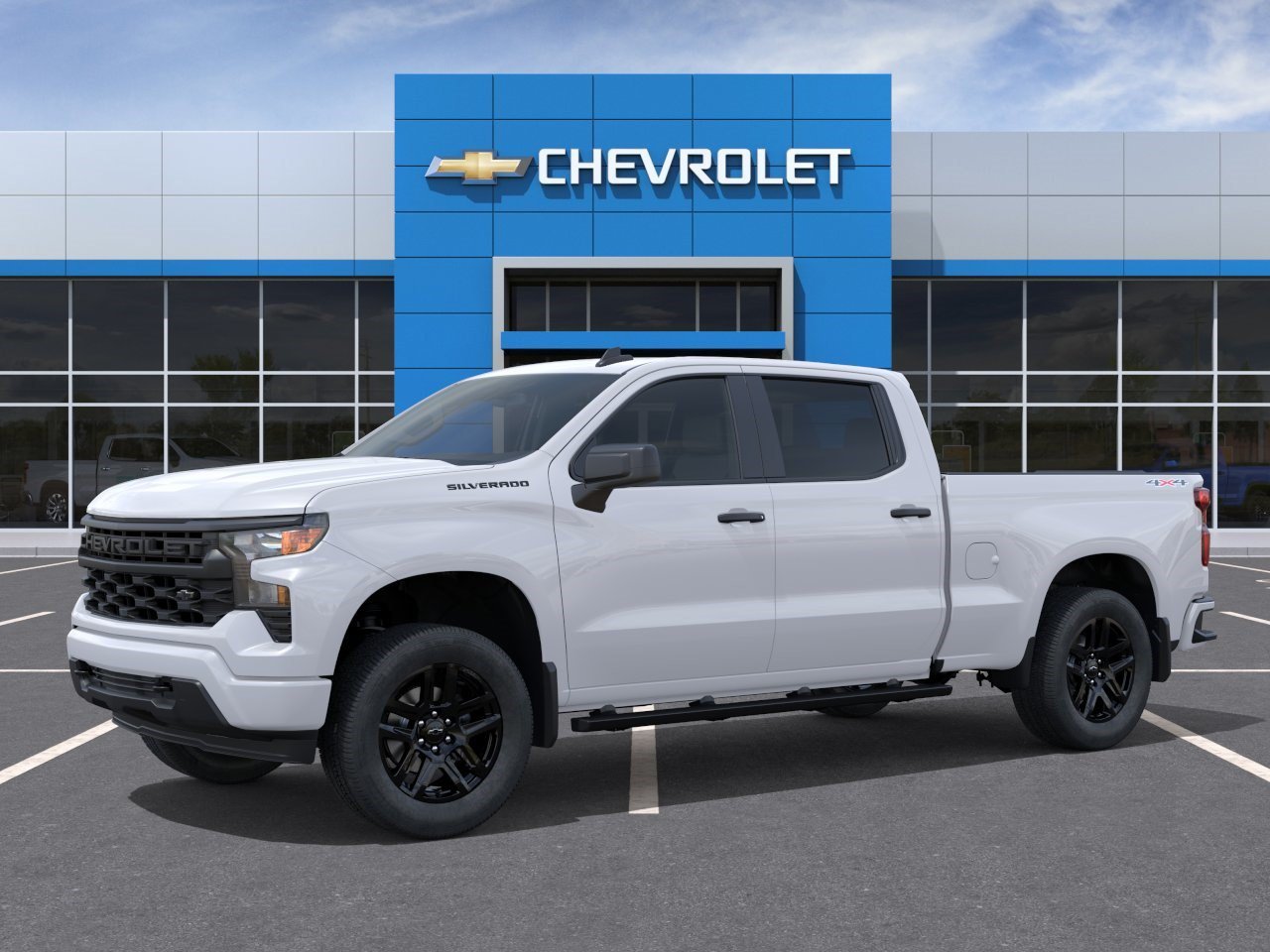 New 2026 Summit White Chevrolet Custom image 2
