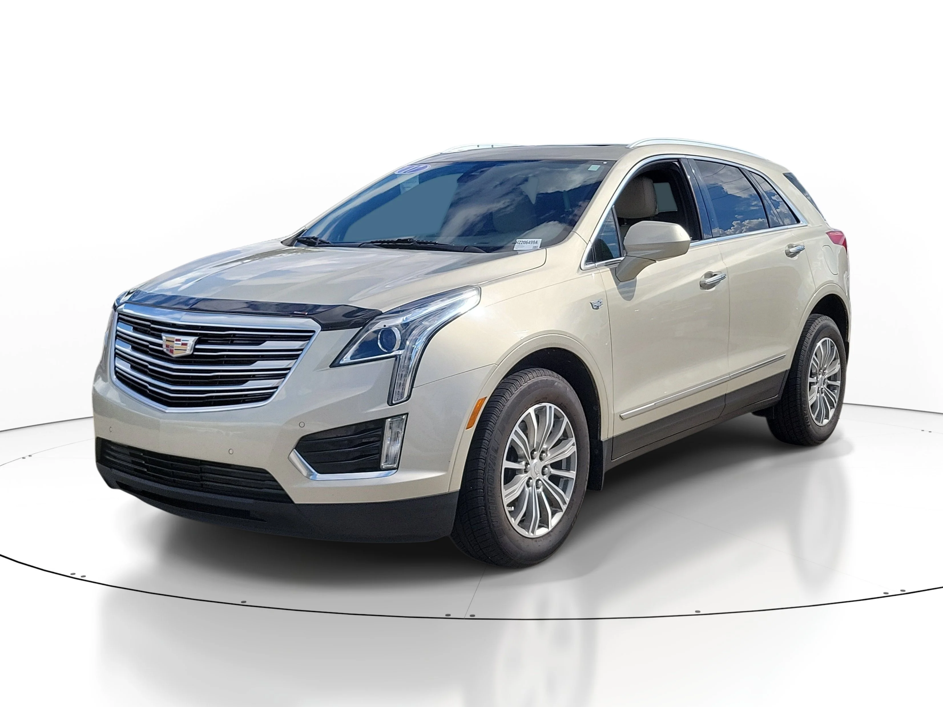 Used 2017 Silver Coast Metallic Cadillac Luxury FWD image 2
