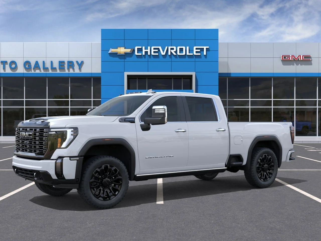New 2026 Glacier White Tricoat GMC Denali Ultimate image 2