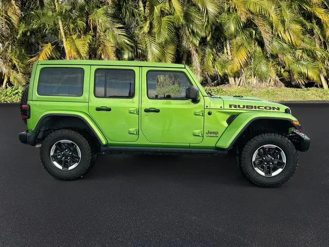 Used 2019 Green Jeep Unlimited Rubicon image 3