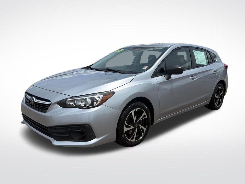 Used 2020 Silver Subaru Base image 3