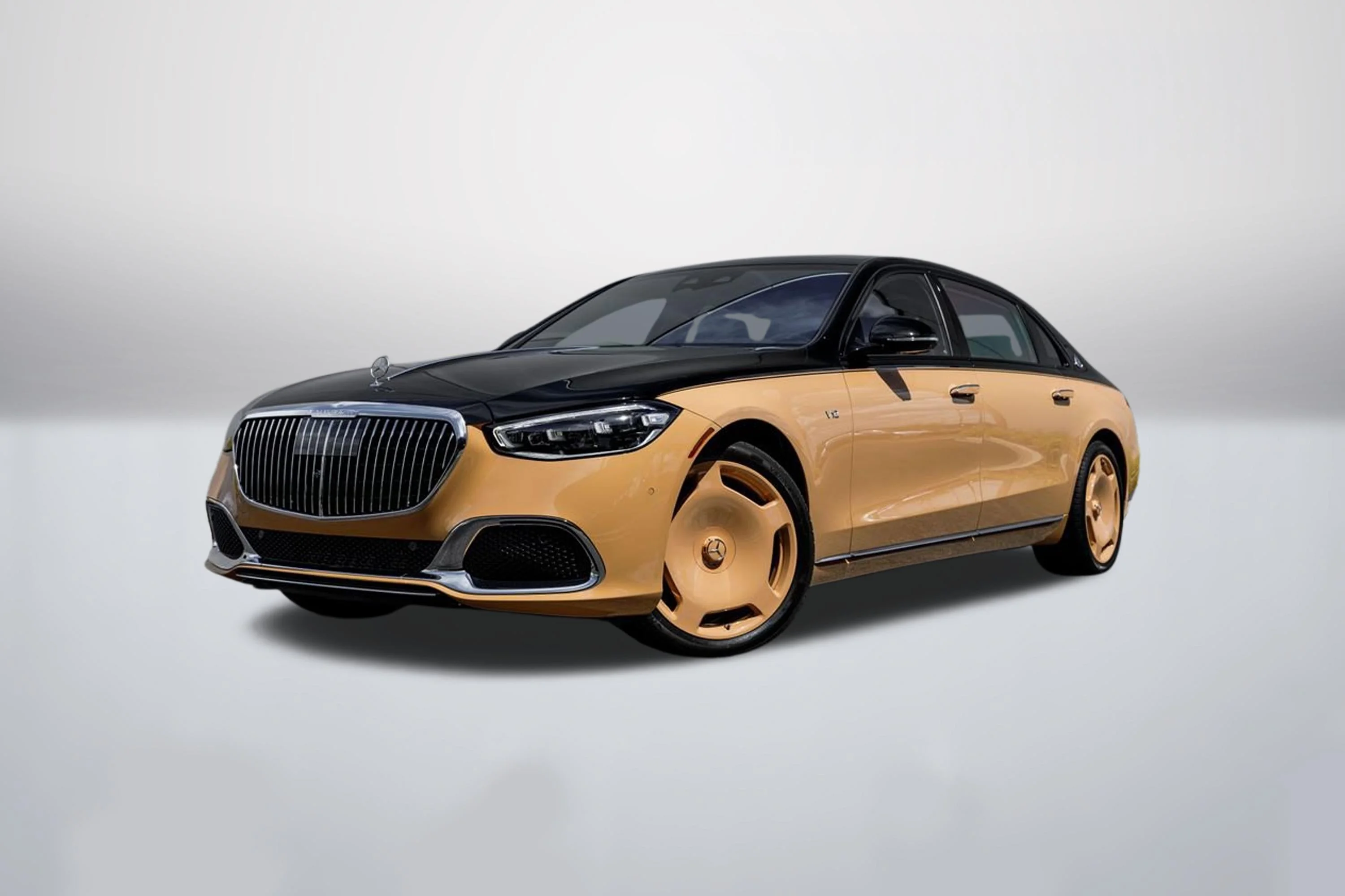 Used 2023 Obsidian Black Metallic / Colorado Beige Mercedes-Benz Maybach S 680 image 1
