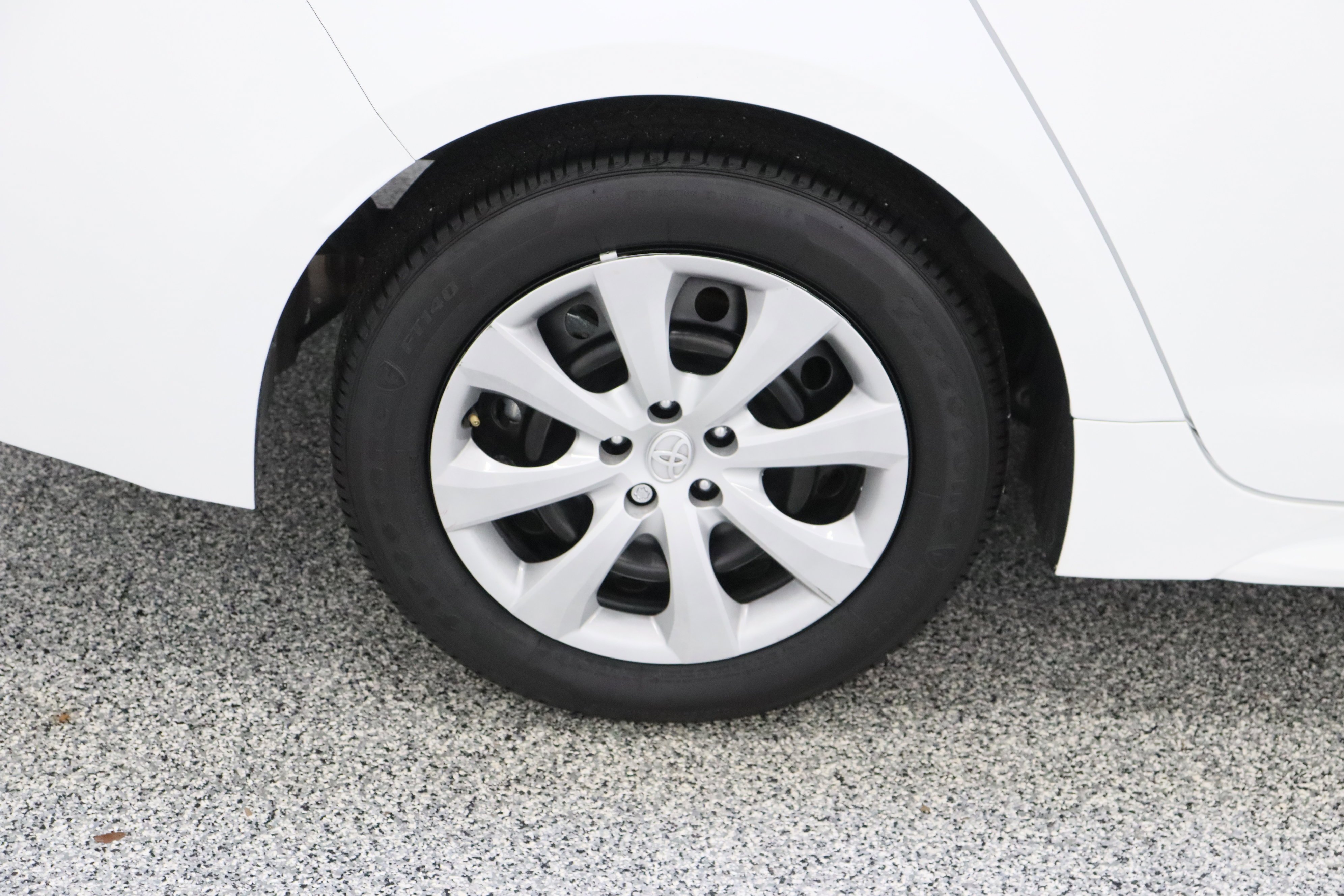 Certified Used 2025 White Toyota LE 2.0L image 6