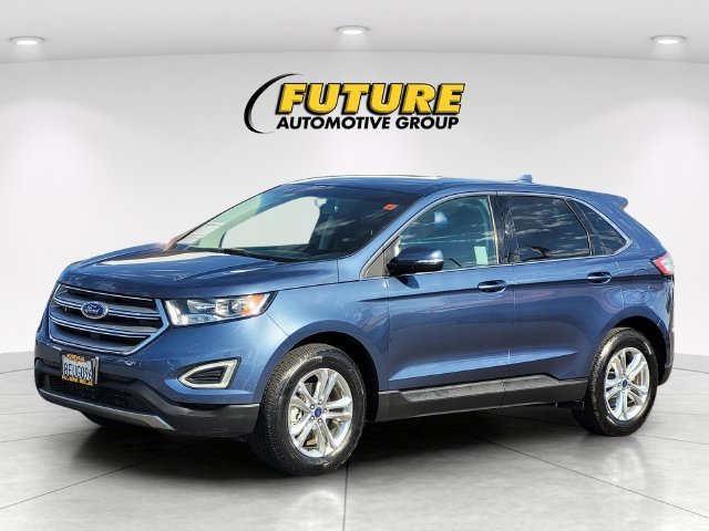 Used 2018 Blue Ford SEL image 5