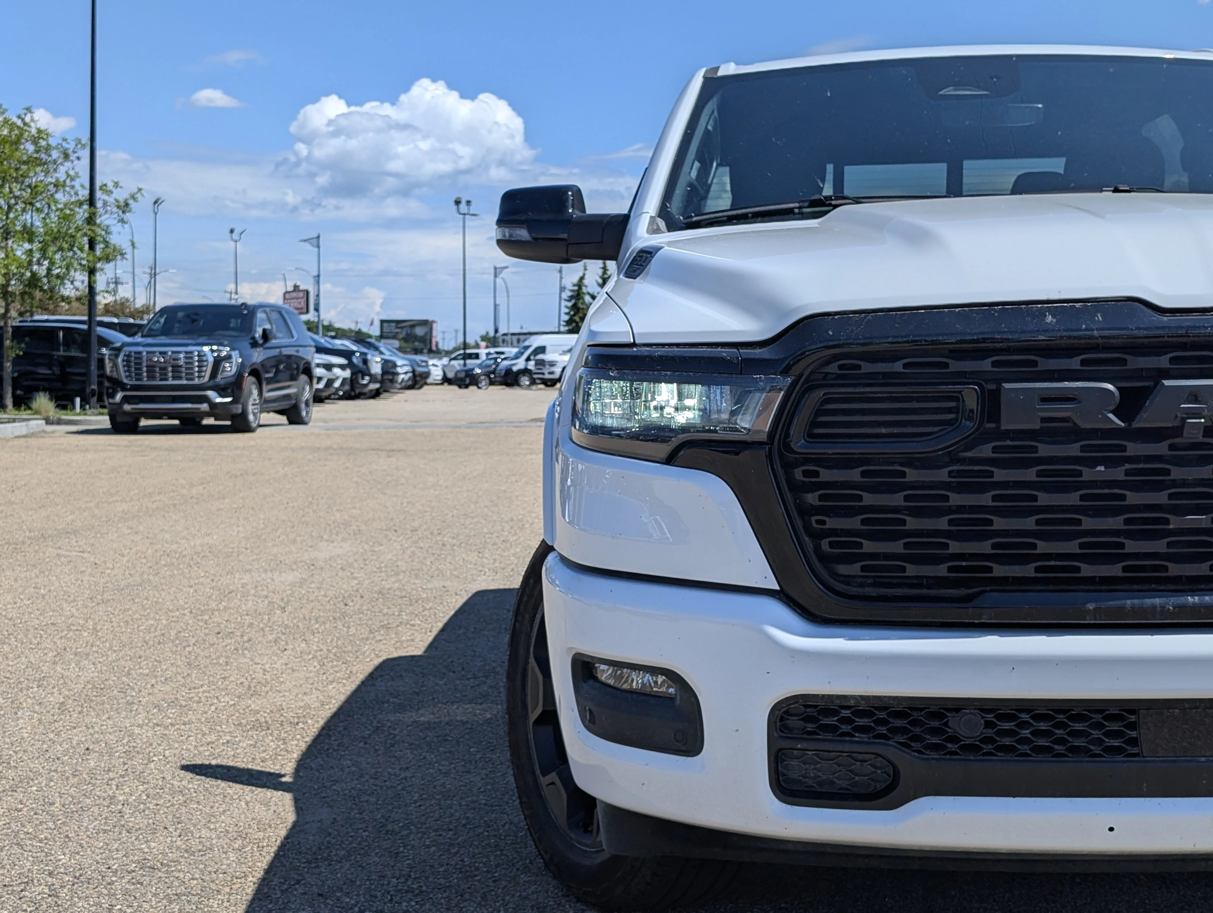 Used 2025 Bright White Ram Big Horn image 11