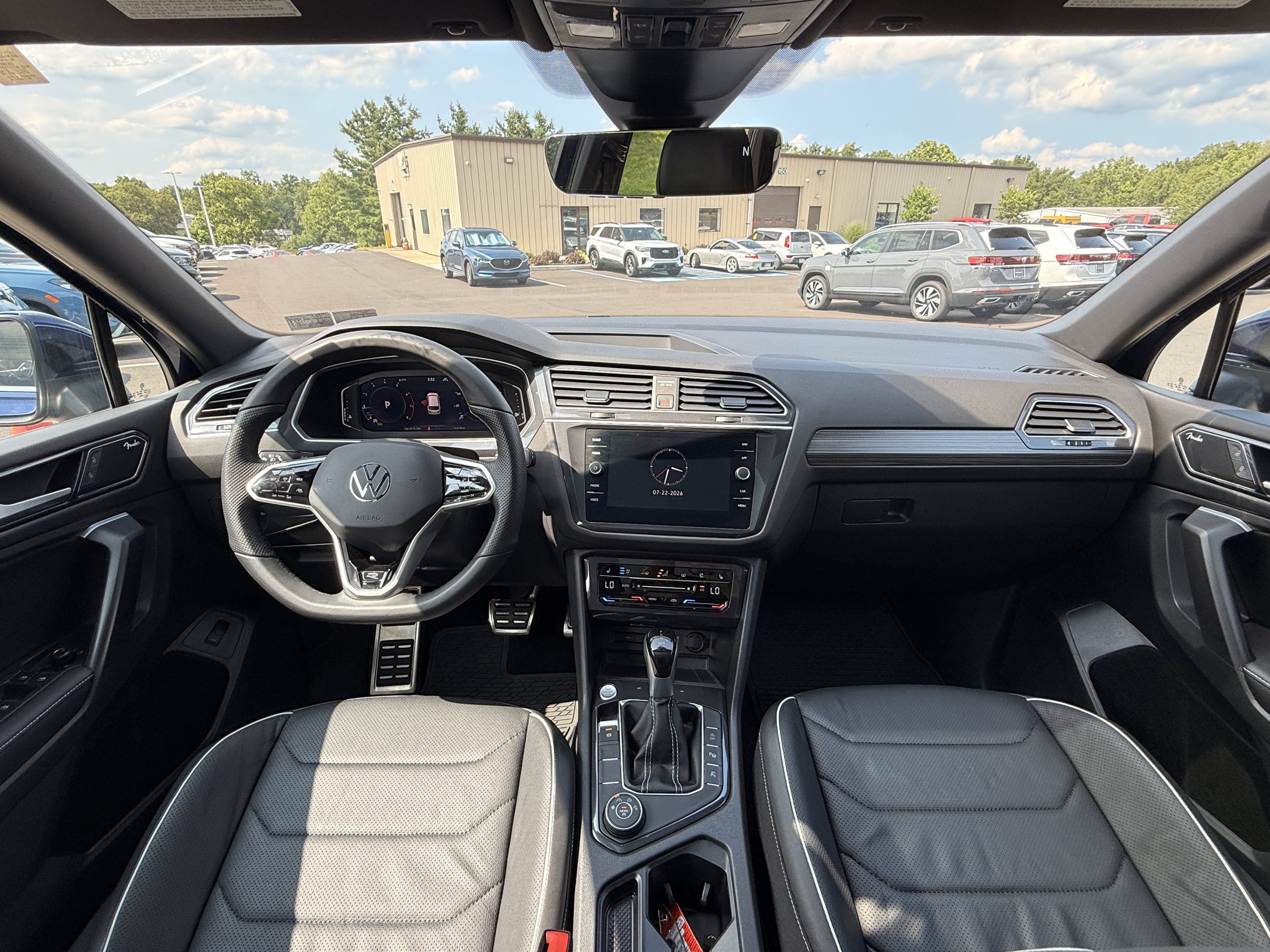Used 2024 Blue Volkswagen SEL R-Line image 3