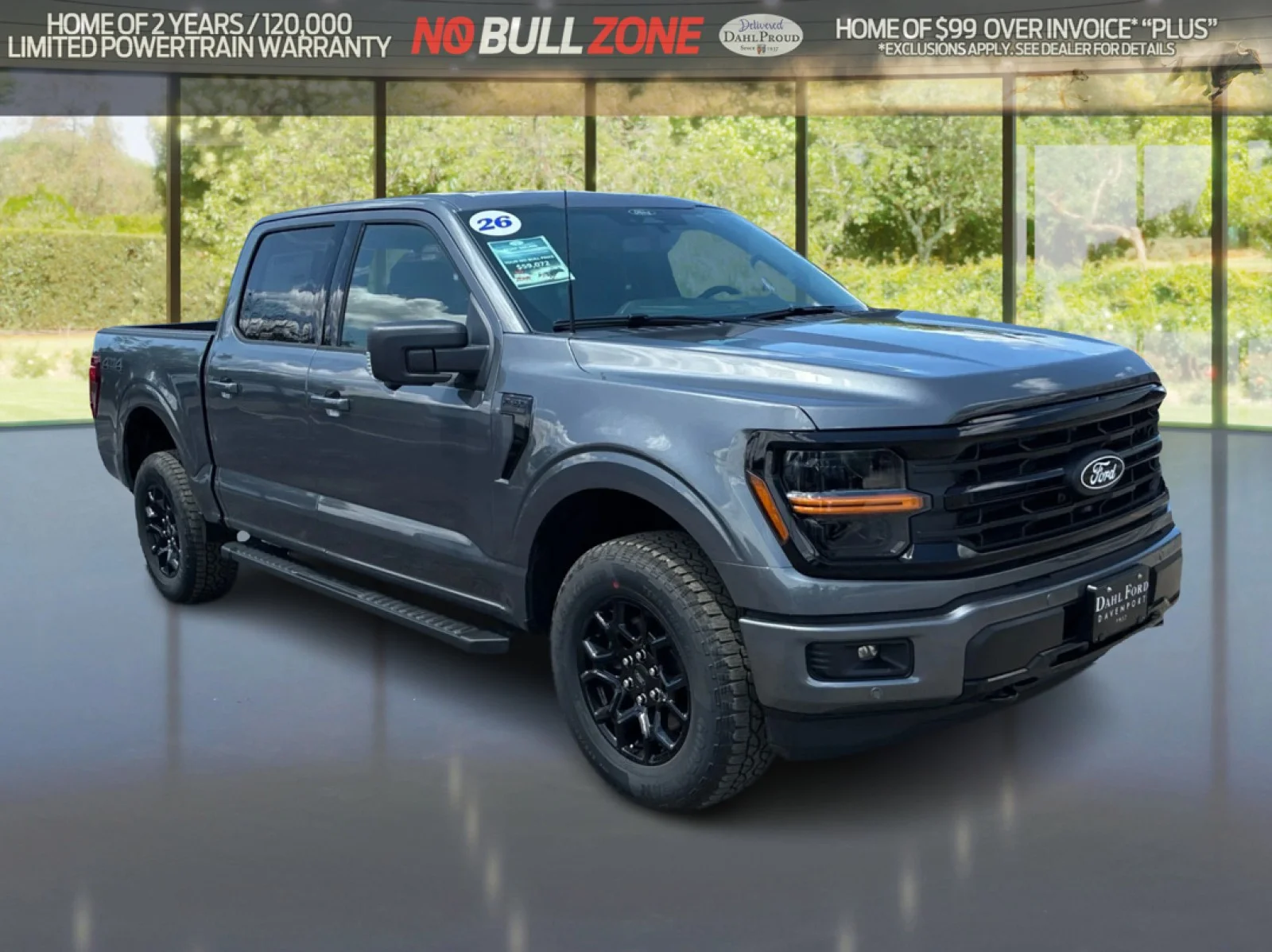 New 2026 Carbonized Gray Metallic Ford XLT image 7