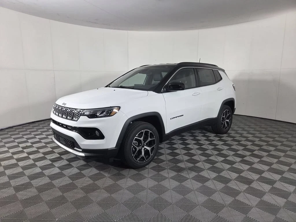 New 2026 Bright White Clear-Coat Exterior Paint Jeep Limited image 4