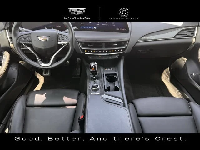 Used 2025 Crystal White Tricoat CADILLAC Sport image 13