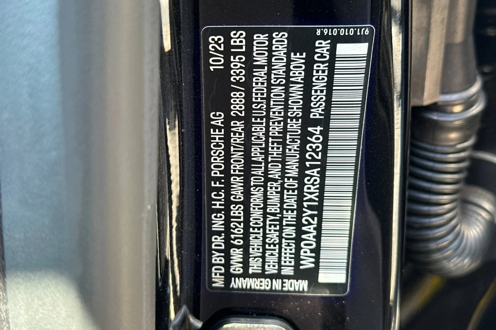 Certified Used 2024 Jet Black Metallic Porsche  image 28