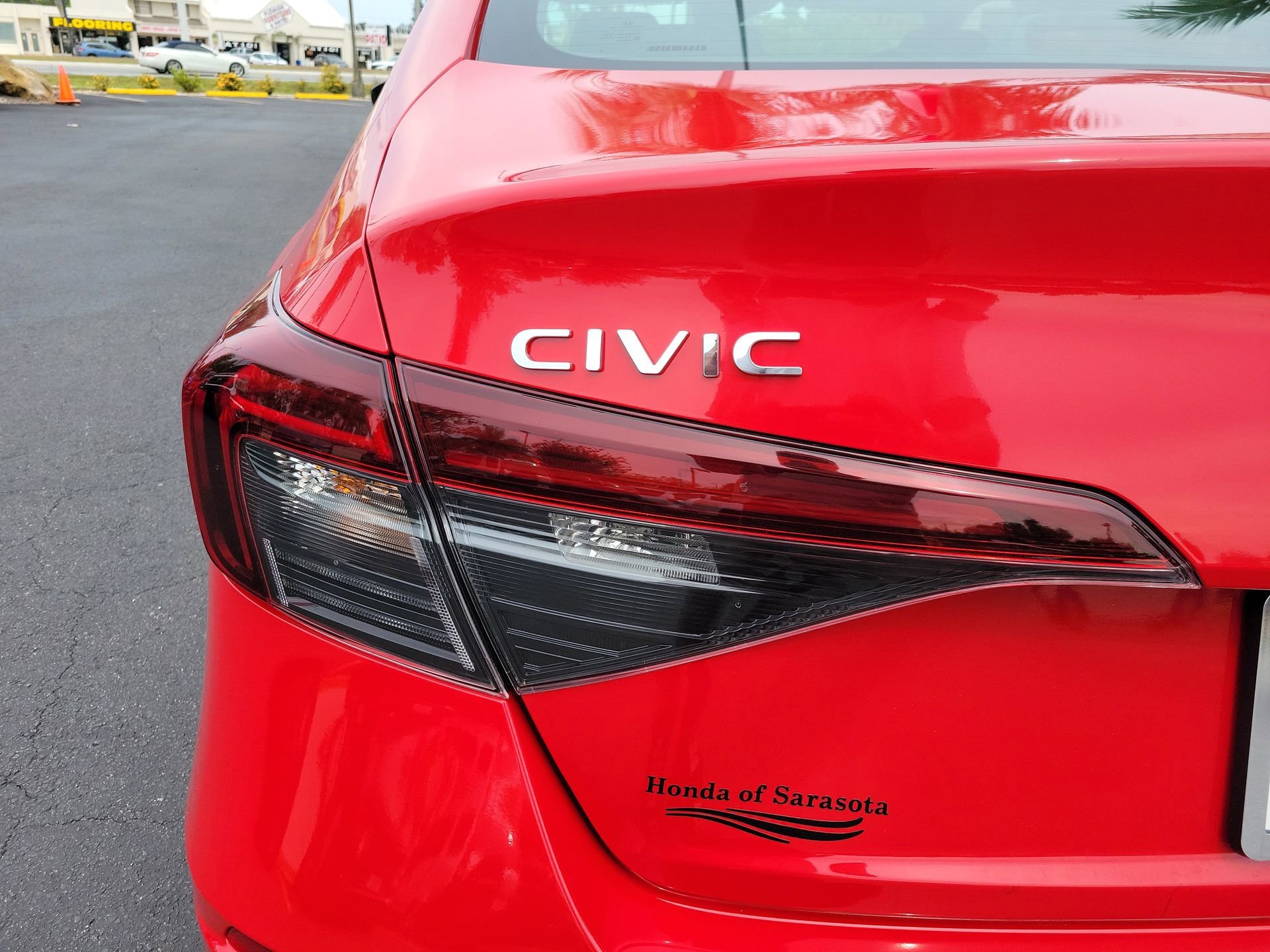 Certified Used 2025 Rallye Red Honda Sport image 12