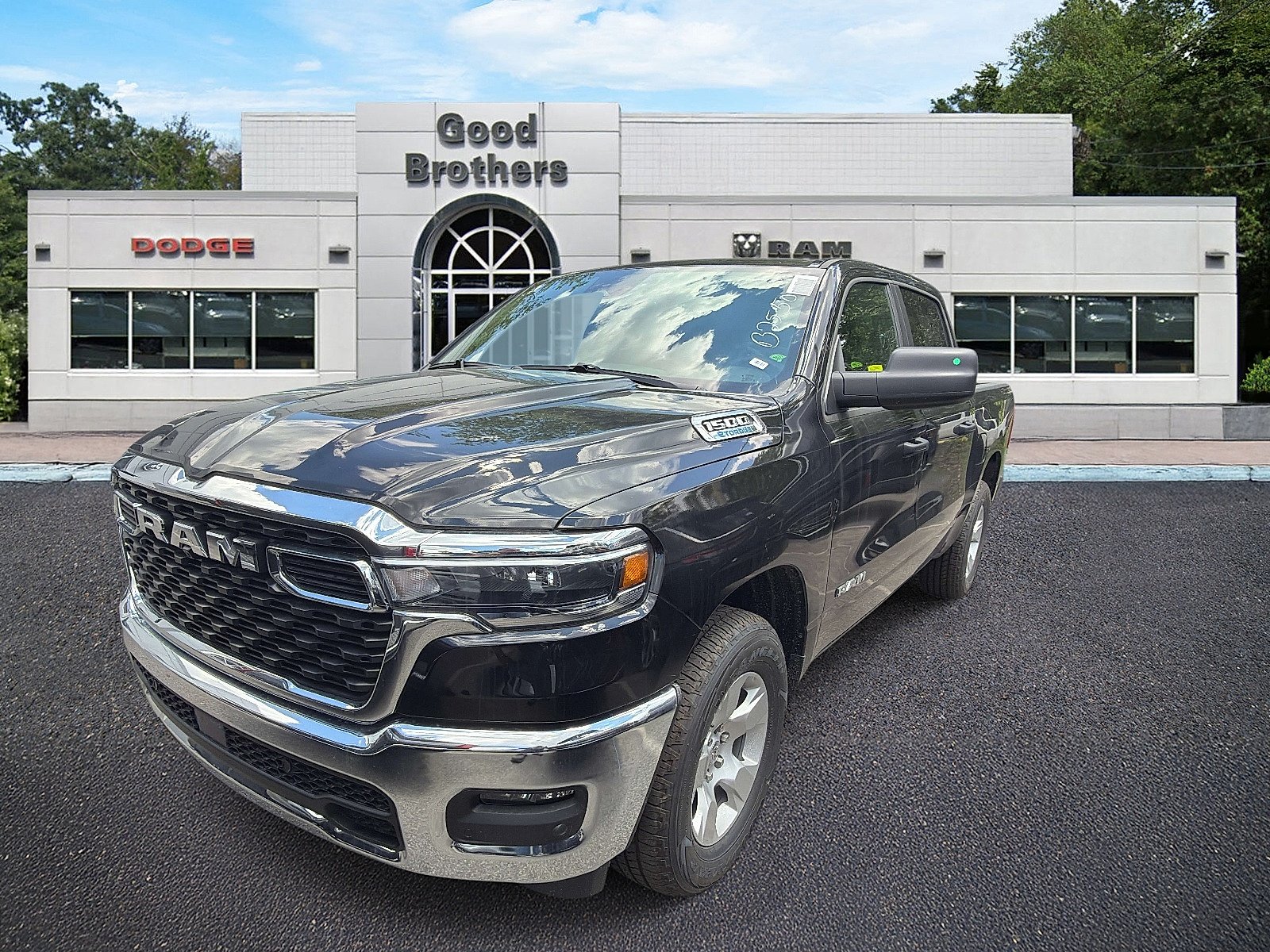 New 2026 Diamond Black Crystal Pearlcoat RAM Big Horn image 1
