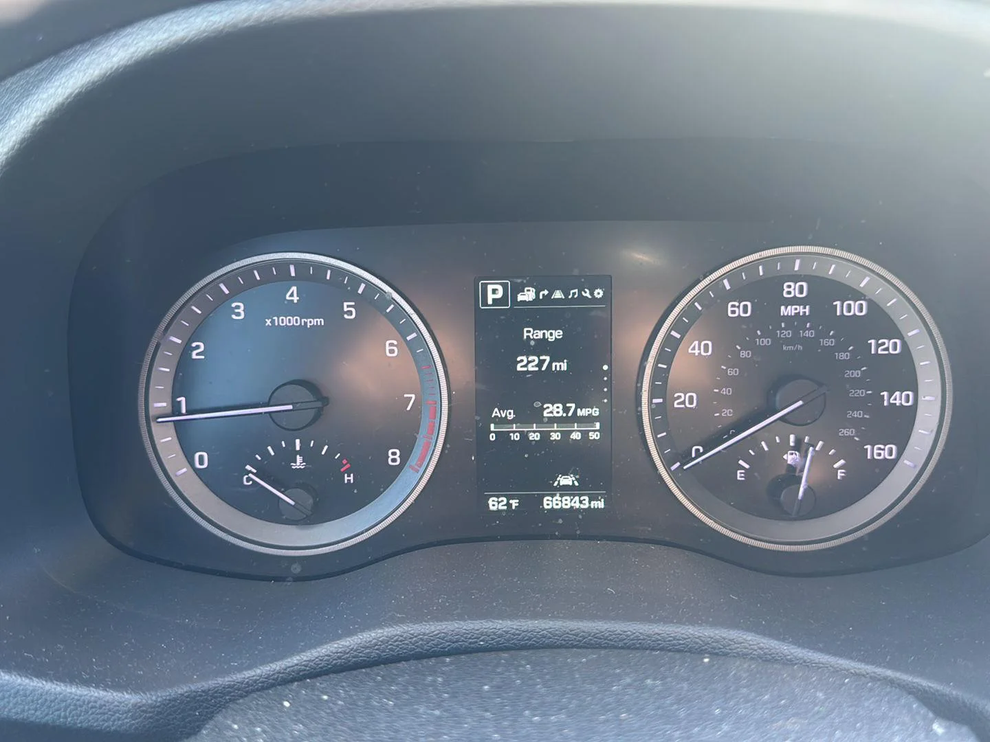 Used 2017 Caribbean Blue Hyundai Limited image 19