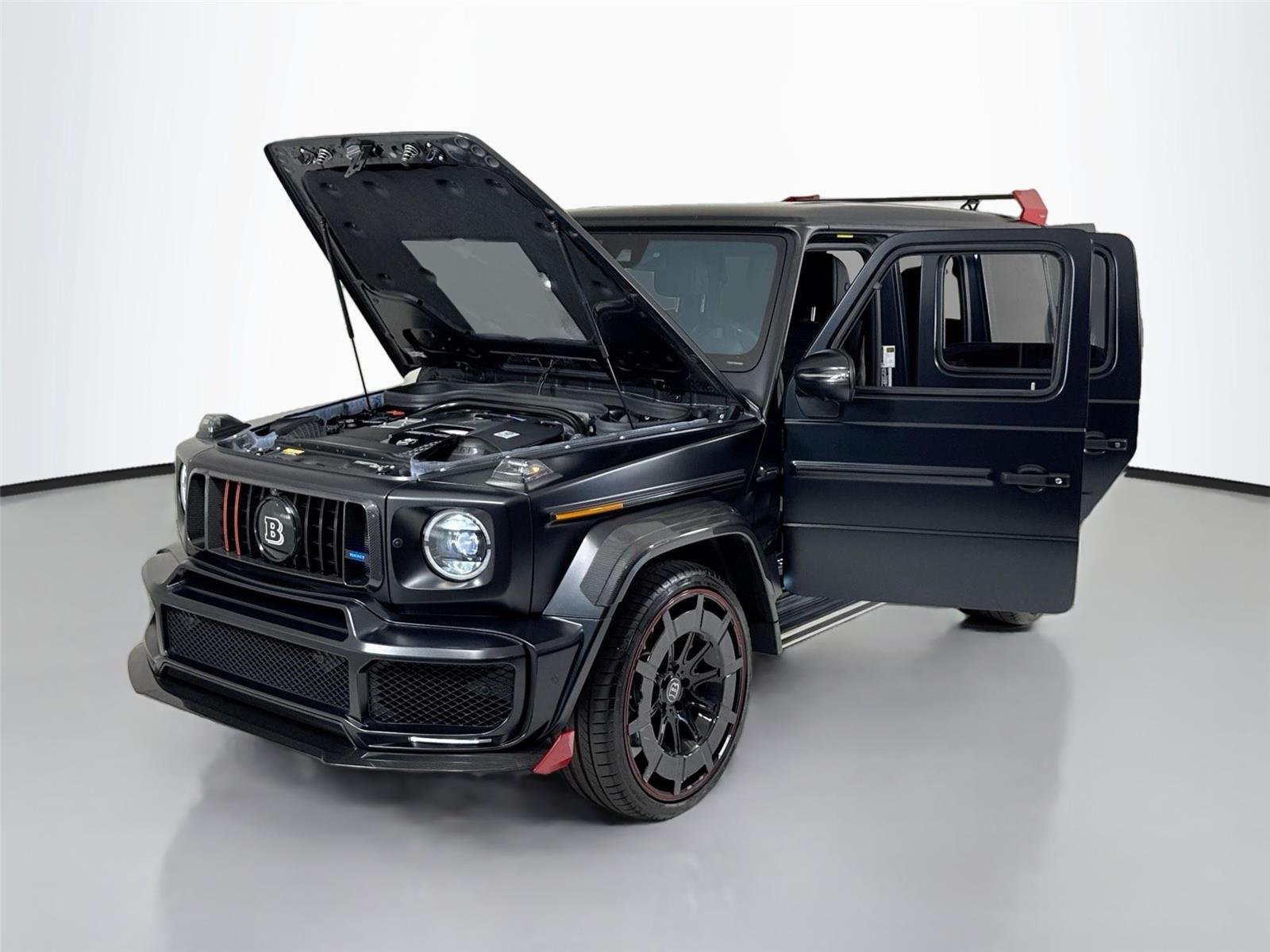 Used 2023 MANUFAKTUR Night Black Magno Mercedes-Benz AMG® G 63 | Brabus Widebody | Matte Black image 50