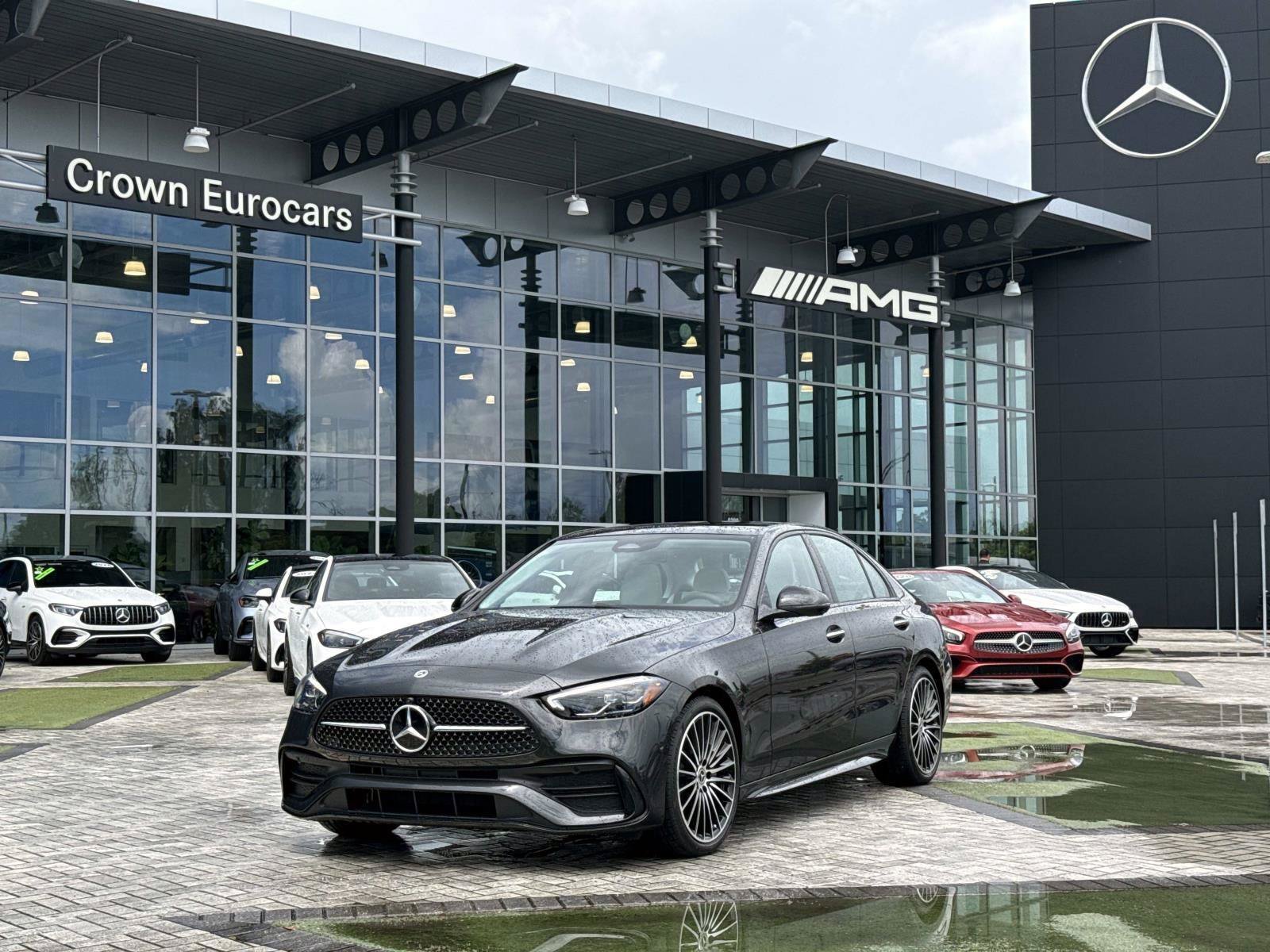 New 2026 Gray Metallic Mercedes-Benz C 300 4MATIC® Sedan image 1