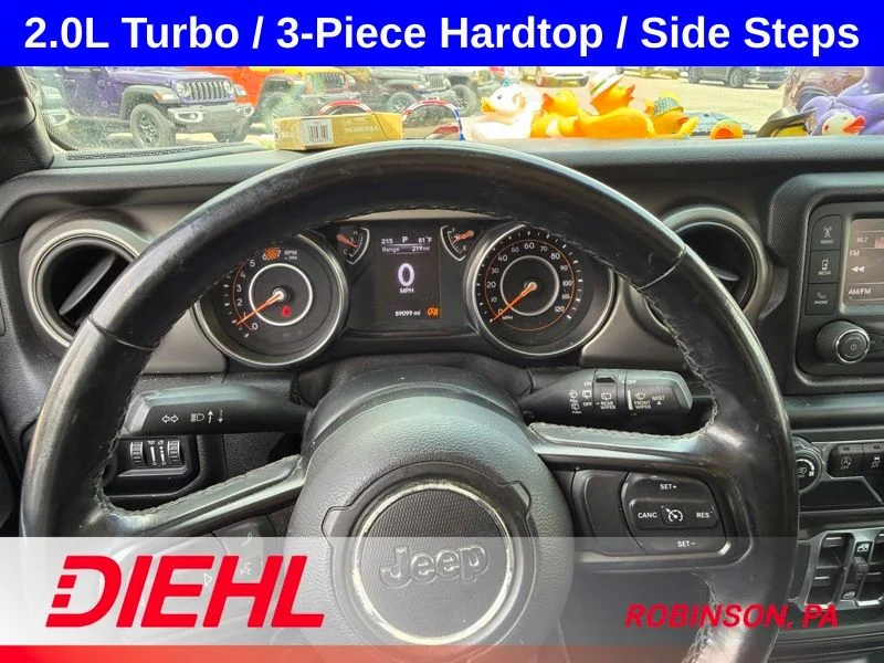 Used 2020 White Jeep Unlimited Sport S image 11