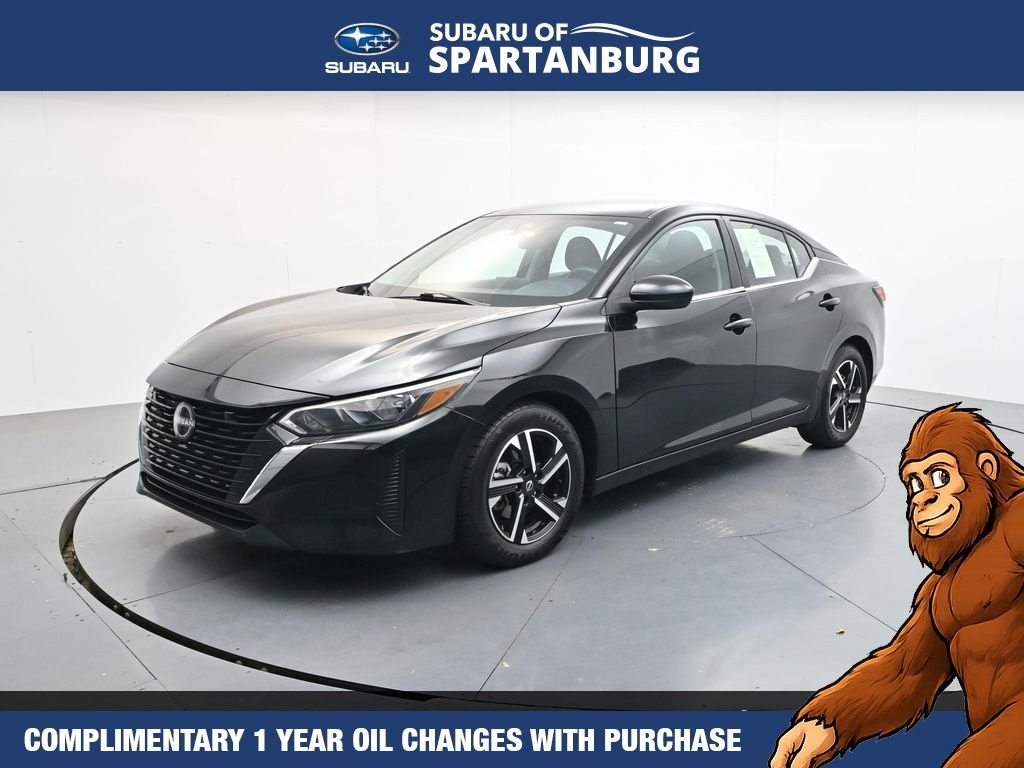 Used 2024 Super Black Nissan SV image 2
