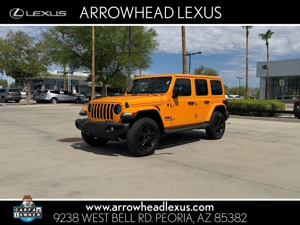 Used 2021  Jeep Unlimited Sahara Altitude image 1