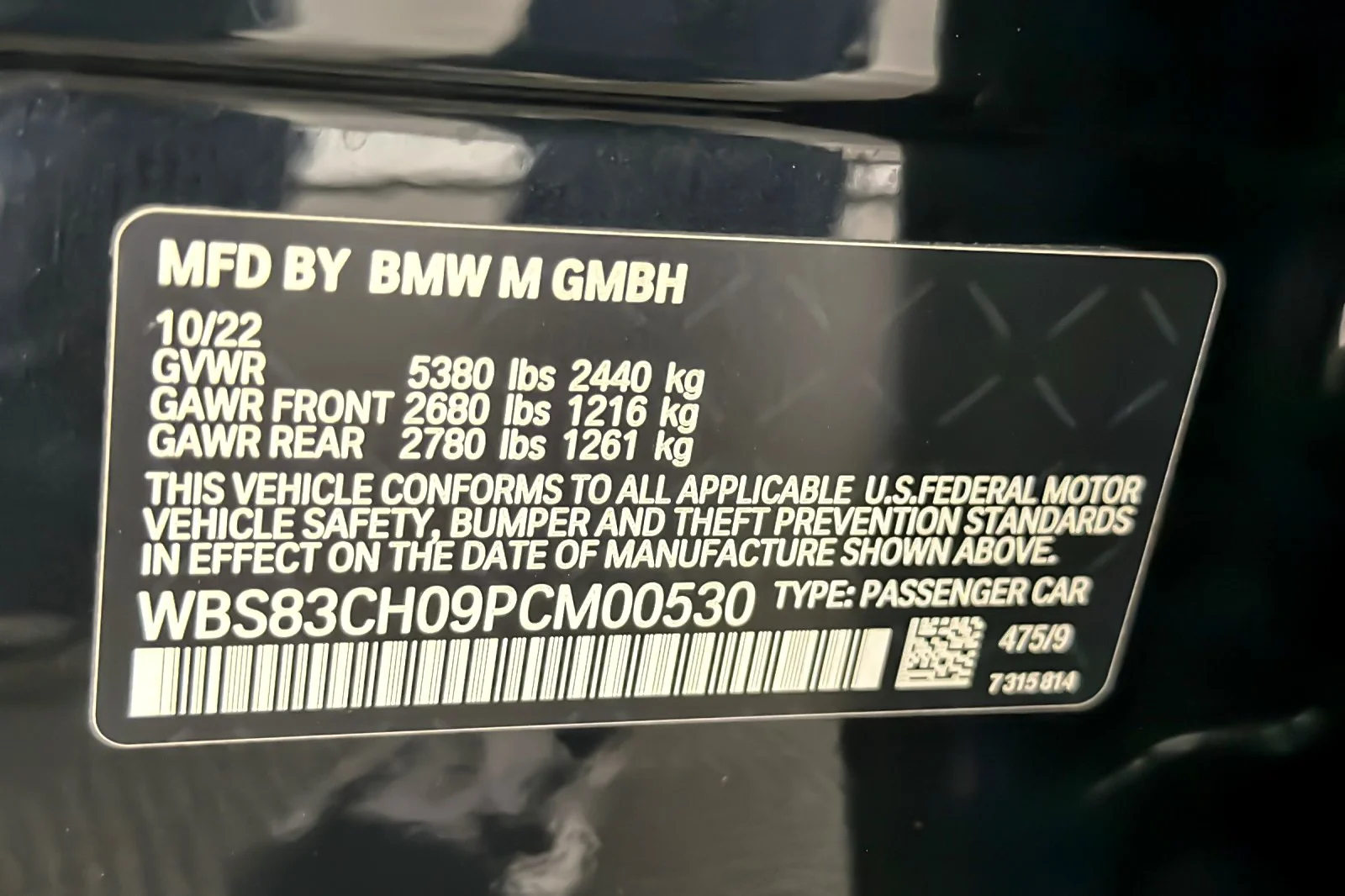 Used 2023 BLACK SAPPHIRE BMW Sedan image 27
