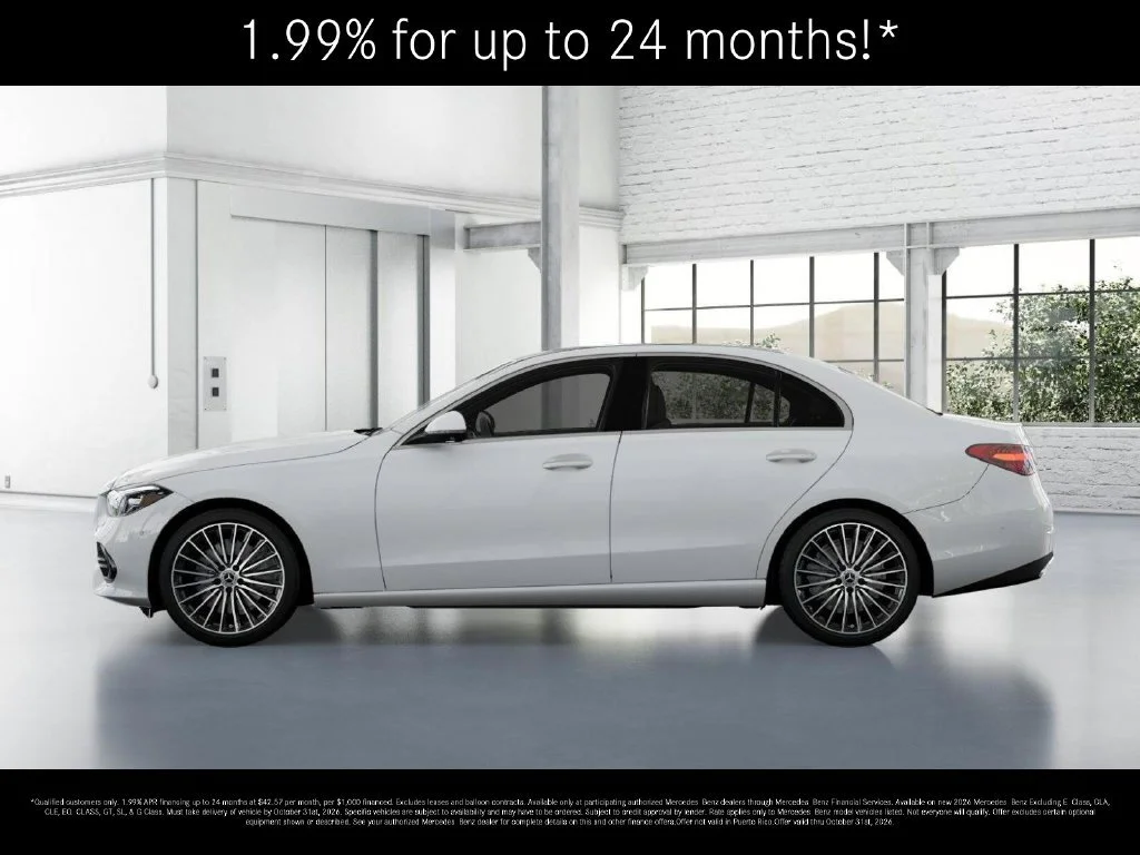 New 2026 Polar White Mercedes-Benz C 300 image 76