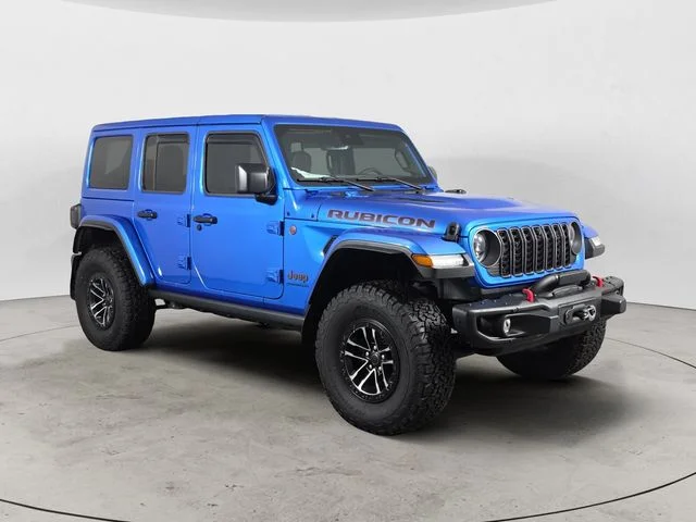 Used 2024 Hydro Blue Pearl Coat Jeep Rubicon X image 7