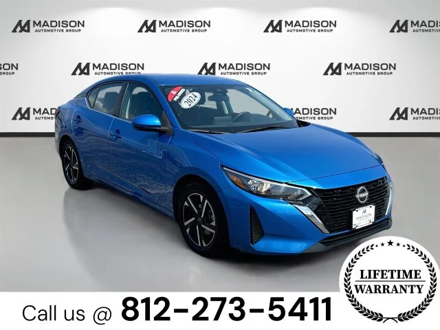 Used 2024 Blue Nissan SV image 3