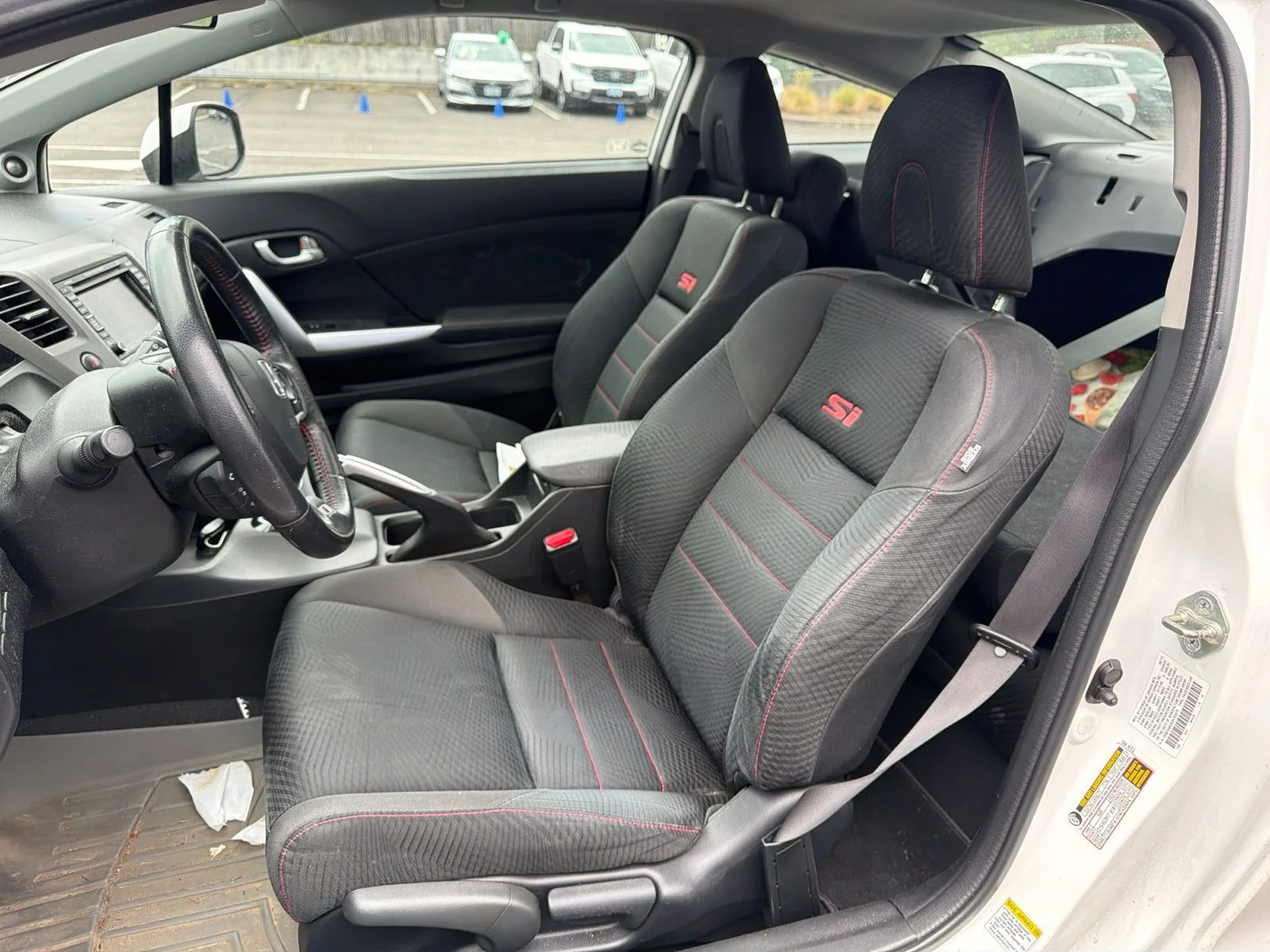 Used 2012 Taffeta White Honda Si image 7