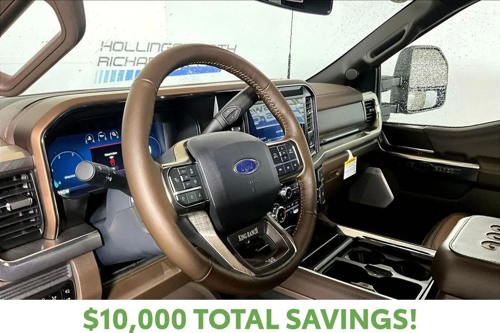 New 2026 Star White Metallic Tri-Coat Ford F-250® King Ranch® image 6